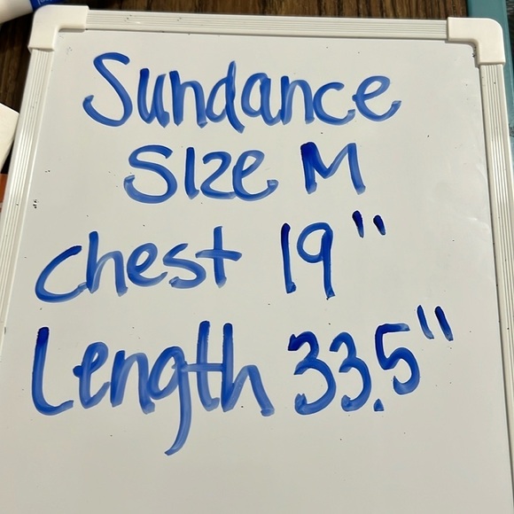 Sundance Simono Blue Floral Long Sleeve Boho Babydoll Dress Size M - Picture 9 of 13